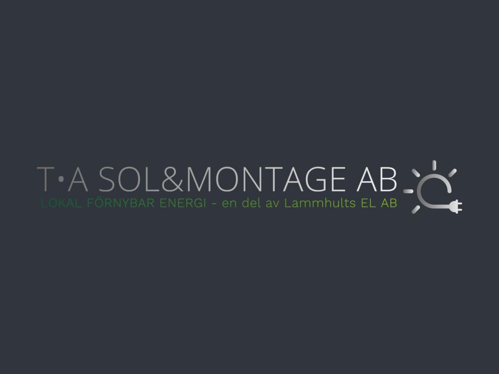 TA Sol & Montage Logo med Lammhults EL